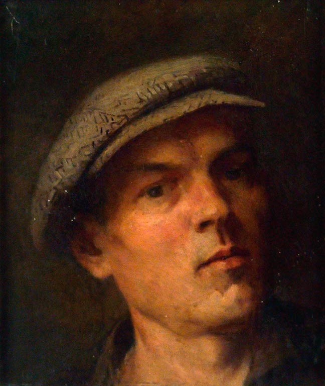 В.Н. Левандовский. Автопортрет. 1933 г.