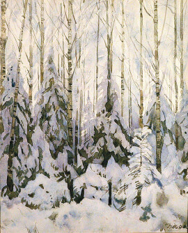 К.Ф. Юон. «Зима в лесу»