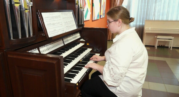 Открытые занятия по игре на органе