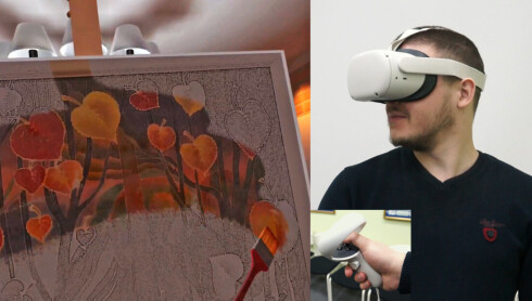 Новый VR-проект «Зал виртуальной реальности. Мастерская художника»